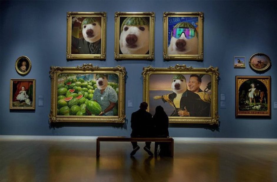 "Art is the $MELON of imagination, ripened by creativity." 

- Vincent van Gogh.
