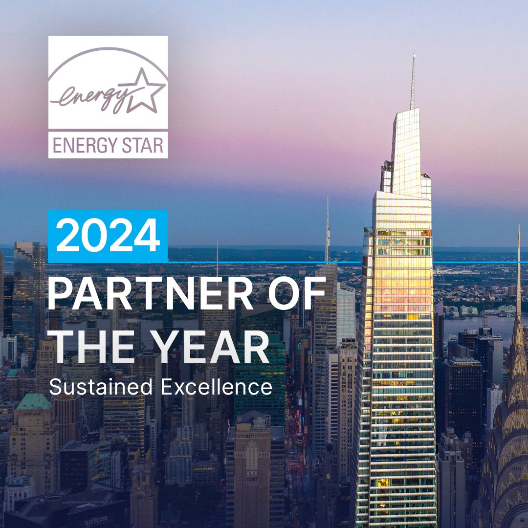 #SLGreen is proud to announce that we have been selected as a 2024 @ENERGYSTAR Partner of the Year for Sustained Excellence, highlighting our efforts toward increased energy efficiency. #EnergyStarAwards #Sustainability #NYCRealEstate #SustainedExcellence #SustainableBuildings