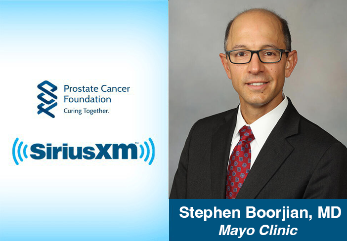 ICYMI - 

The next episode of <a href="/SIRIUSXM/">SiriusXM</a> 🛰️  “The Prostate Health Show” on channel 110 airs tomorrow at 6:00ET. 

<a href="/LoebStacy/">Stacy Loeb, MD</a> welcomes <a href="/SBoorjian/">Stephen Boorjian, MD</a> of the <a href="/MayoClinic/">Mayo Clinic</a> to discuss the latest in managing recurrent prostate cancer. 

bit.ly/3jZjGr3