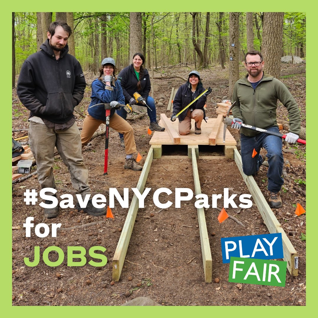 For many NYers, local parks provide sanctuary, respite, and valuable benefits.
But @nycparks are under siege, and we demand better. Budget cuts from last year are still in effect and will wreak havoc on parks.

Tell the mayor to #SaveNYCParks by going to bit.ly/46E05jd
