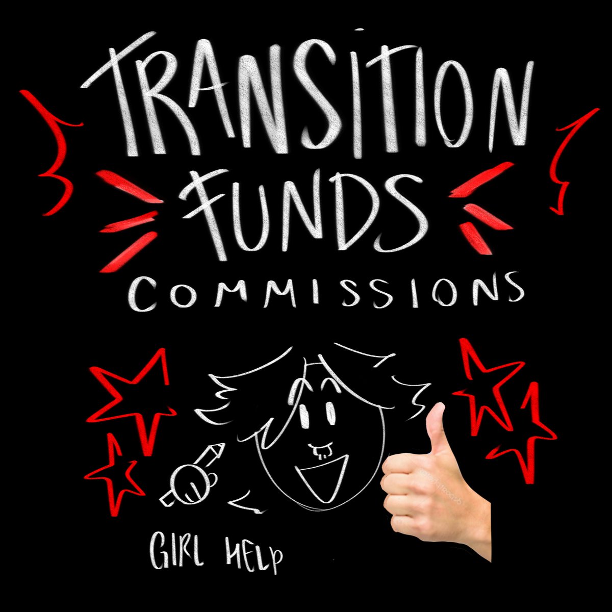 D3LIRlUM's tweet photo. TRANSITION FUNDS COMMISSIONS !🏳️‍⚧️

pls share if you can!! any help means a lot! https://t.co/QpVpQ8GJ6I
