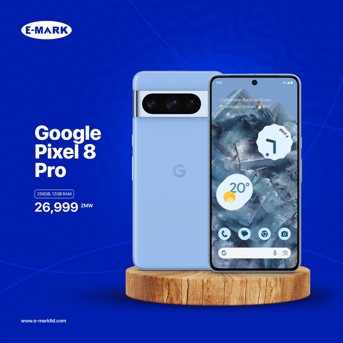 Would you agree with us that the 8 Pro is Google’s best phone design yet? The 8 pro is packed with vibrant display, phenomenal cameras, unbelievable photo-editing tools, a magical face Unlock and an improved tensor G3. #GooglePixel #EightPro #ConnectingPeople.