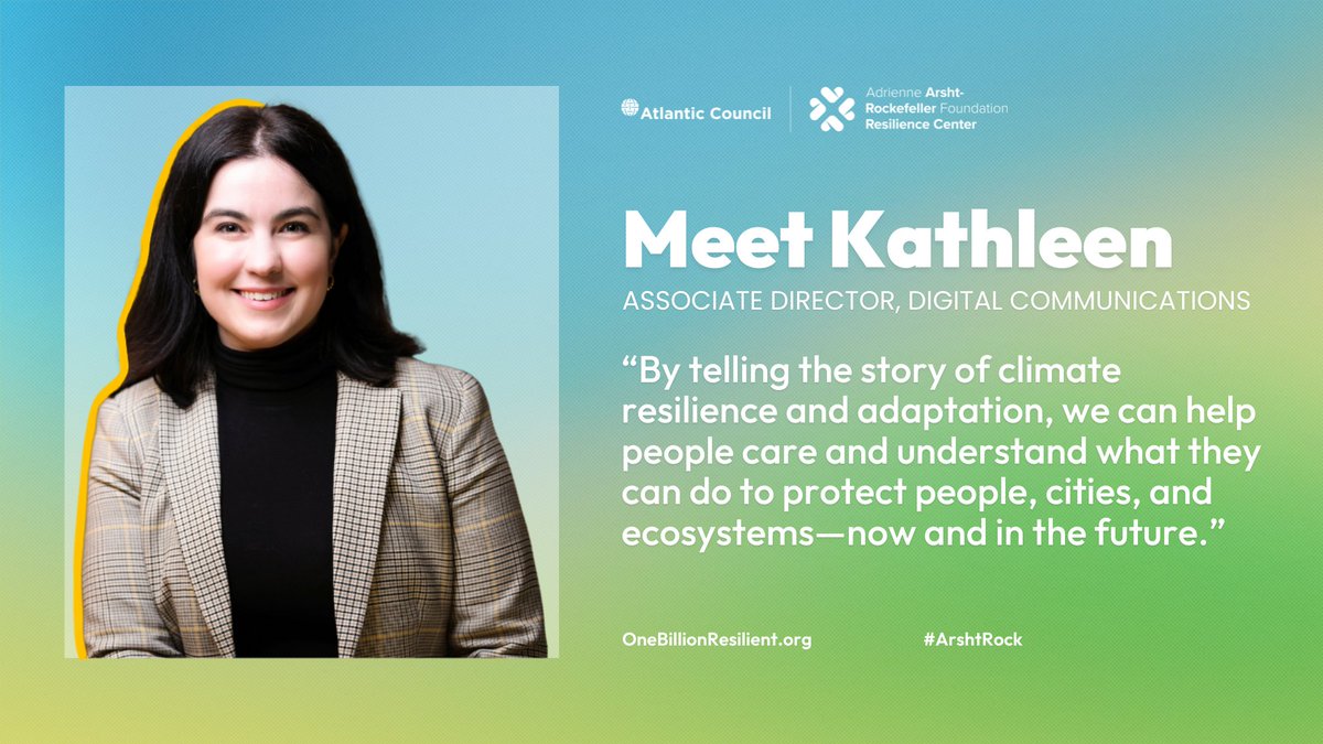 🌎🌱 Meet Kathleen Euler, our Associate Director of Digital Communications! For her, climate communications helps people 'understand what they can do to protect people, cities, and ecosystems—now and in the future.” Explore our website to learn more: bit.ly/4abp2UM