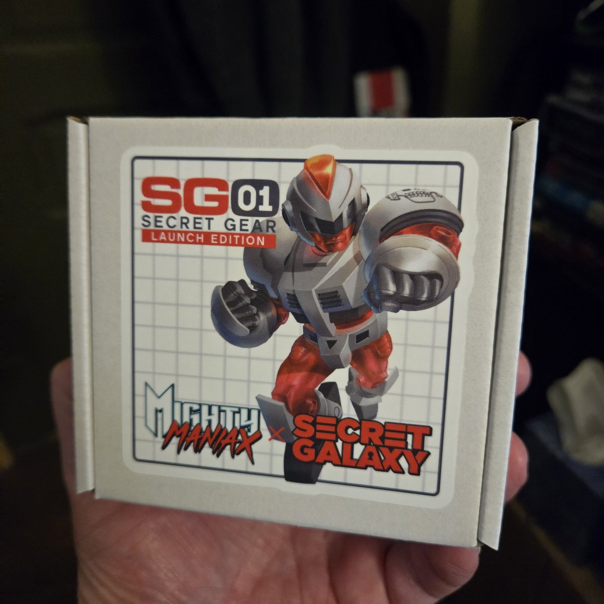 darktoylord's tweet image. Hooray!! My Secret Galaxy  Mighty Maniax SG01 Secret Gear action figure came in today! I'm thrilled. Better pictures from the photo station later.

#secretgalaxy #toygalaxy #mightymaniax #actionfigures #toys