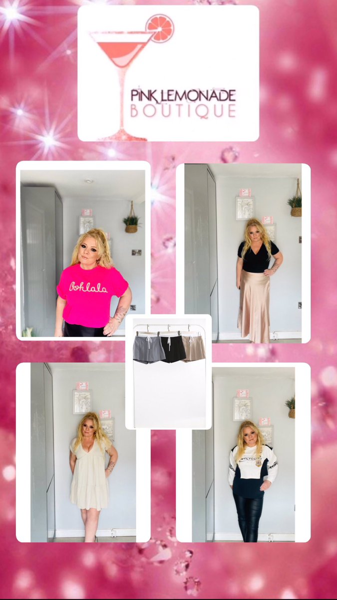 #tuesdayvibe 💕Take a look at todays new arrivals, Oolala t-shirt, satin midi, smock dress, must have racing slogan sweatshirt and tailored skort💕 pinklemonadeboutiqueuk.com #fashion #ladiesfashion #springfashion2024 #newcollection #shopsmall #shopindie