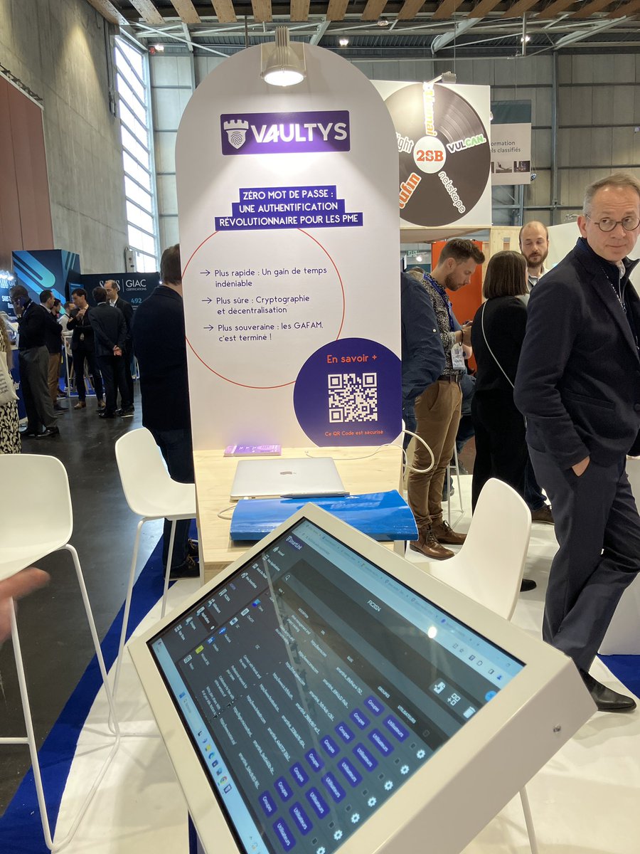 Venez nous voir au salon #incyber2024 stand D18 pour tester notre innovation dans l’authentification décentralisée à porter de toutes les PME

#souveraineté
