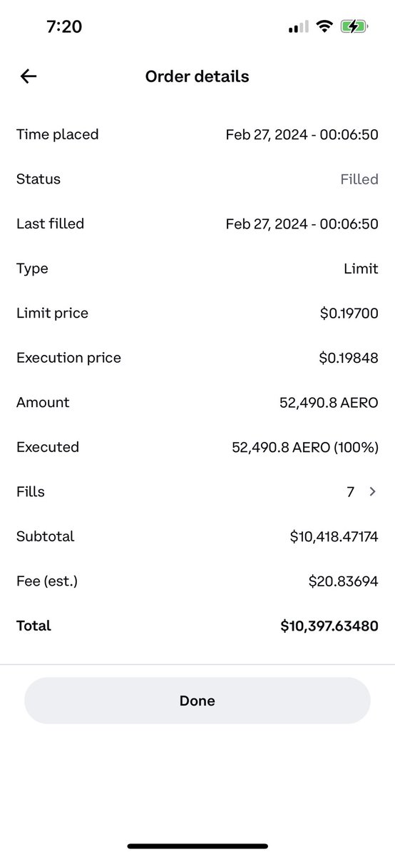 If you have a bad day, this will make you feel better. In February, I sold 104,000 $aero for only 20,800, with the price of 1.63$ right now, it is equivalent to almost 170,00k. Yes my friend, impatience cost me 150,000$
So please be patient with your long term holdings. Cheers!