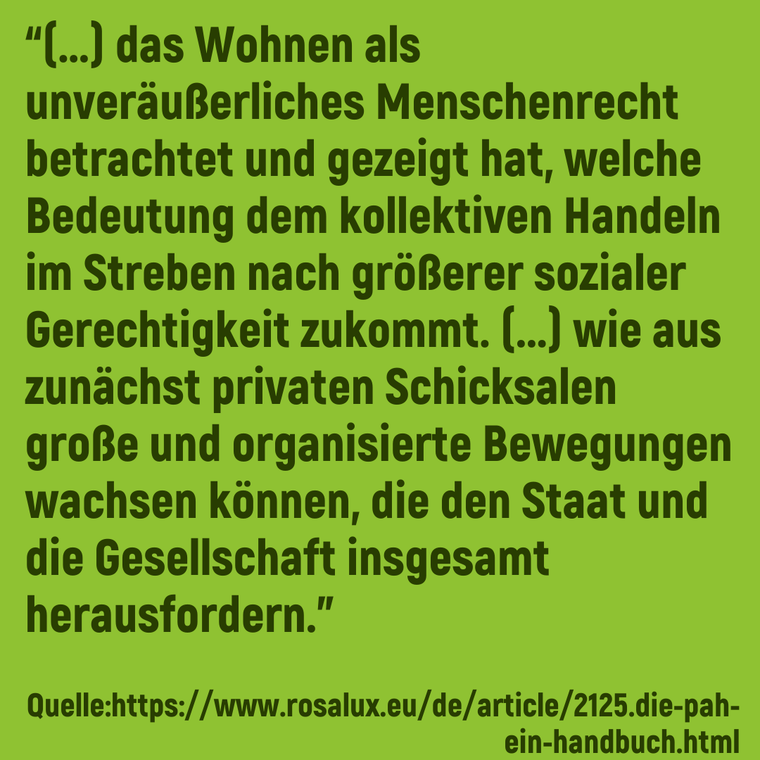 MietenstoppDE's tweet photo. Wie stark und erfolgreich Mieter:innen sein können, zeigt die La Pah in Spanien eindrücklich. 
Durch kollektives Handeln ist eine Gemeinschaft entstanden, die sich gegenseitig auf vielerlei Ebenen unterstützt. 
#stopdesahucios #zwangsräumungverhindern #had2024 #lapah https://t.co/ySNy6Fc48s