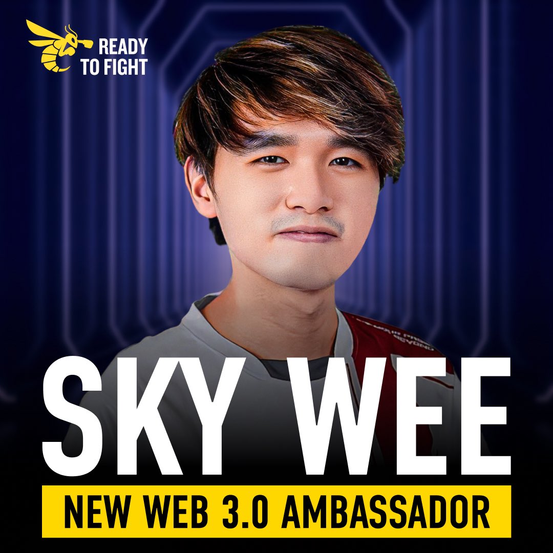 🐝 Meet RTF's Newest Ambassador: @OfficialSkyWee1! We're thrilled to welcome Sky Wee – a legend in the crypto/gaming worlds into the RTF family. Right from Singapore, he's a web3 guru and social media heavyweight: • IG: 664k followers • TikTok: 1.2 million enthusiasts •…