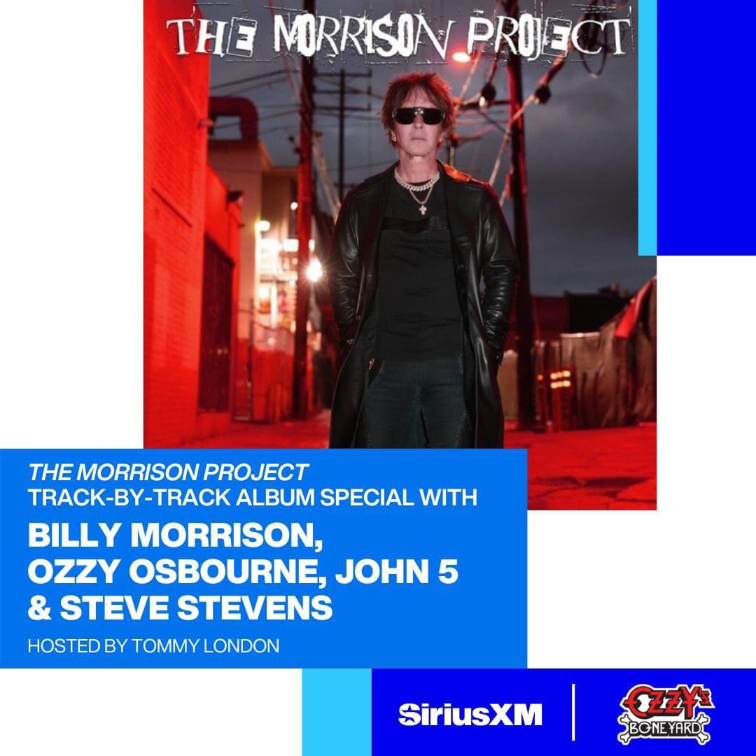 Attend @BillyMorrison’s Album Special on 4/4 at @SiriusXM. If you’ll be in LA on 4/4, see below for your chance to attend. ● EMAIL rsvp@siriusxm.com ● INCLUDE “Morrison Project” in the subject. In the body provide your name, age, city, and cell siriusxm.com/studioeventrul…