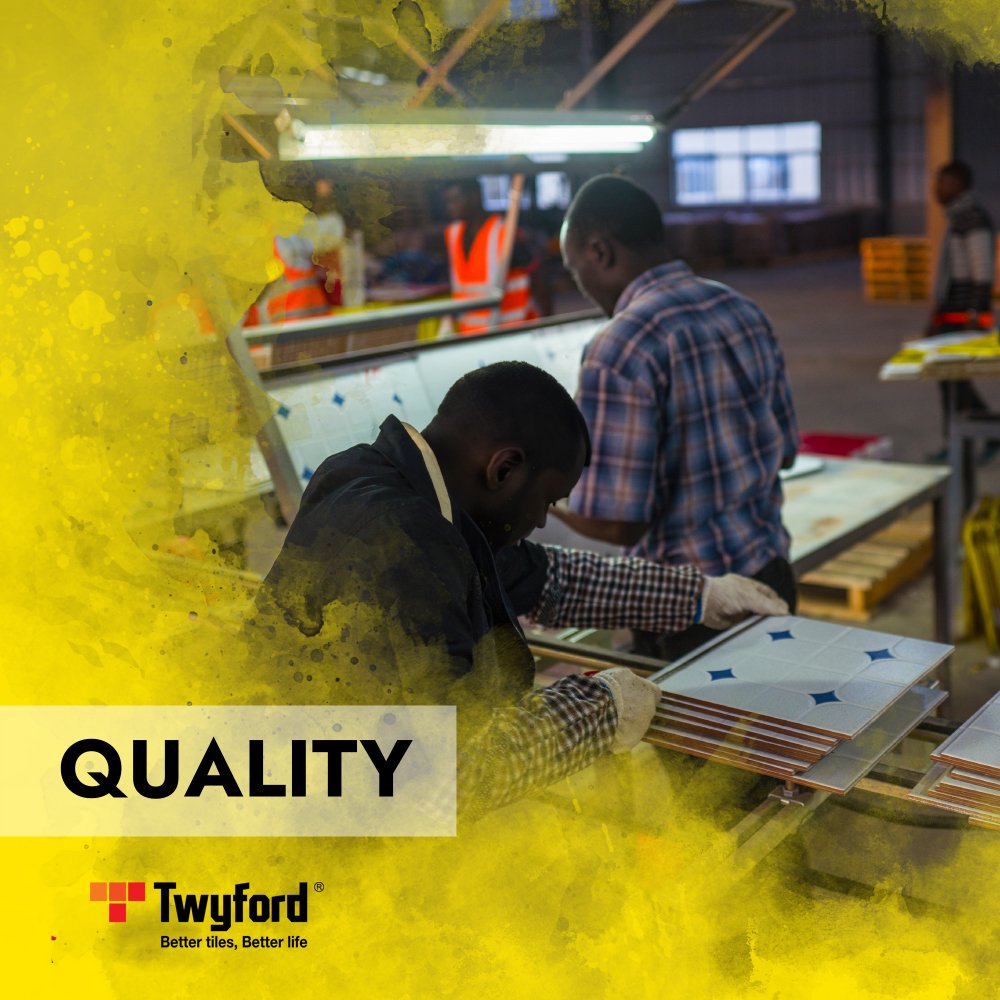 We implement robust quality control measures during our production process, to make sure we deliver tiles that exceed your expectations. Head over to our you-tube page for a step by step guide on how we produce quality tiles for you.

#TwyfordOfficial #QualityControl