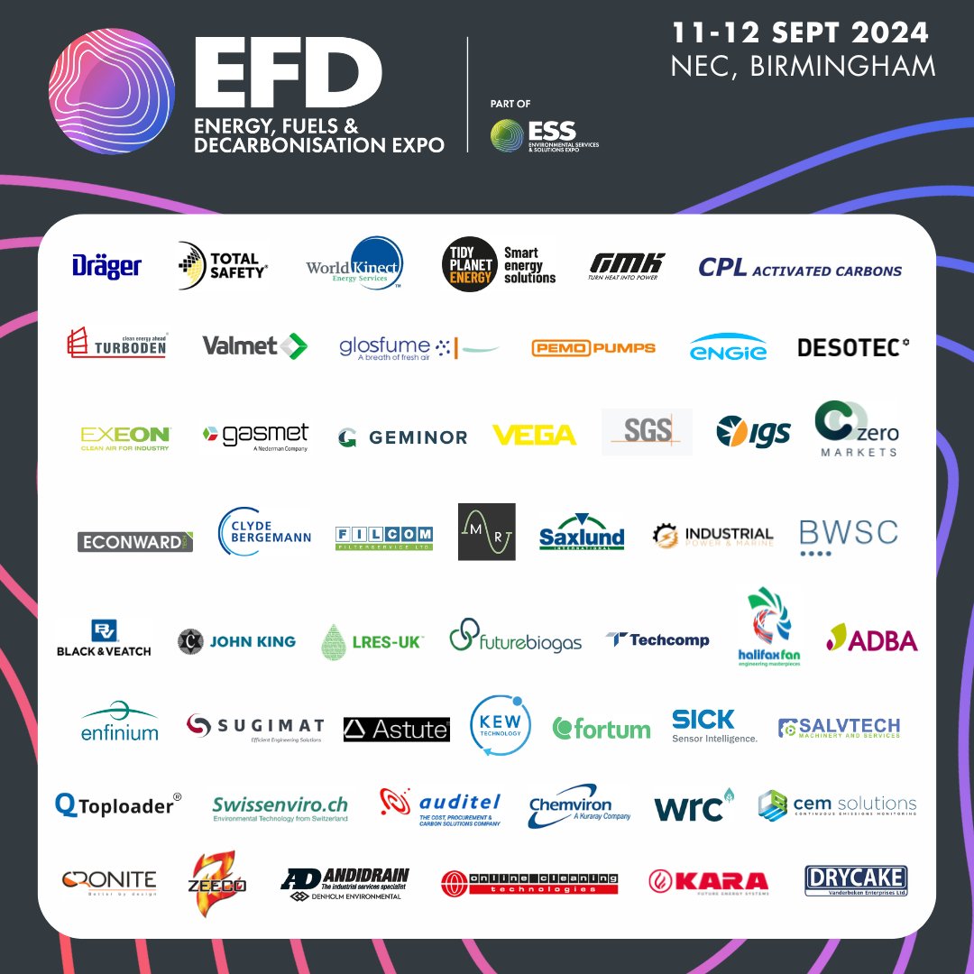 Energy, Fuels and Decarbonisation Expo (EFD) tweet media