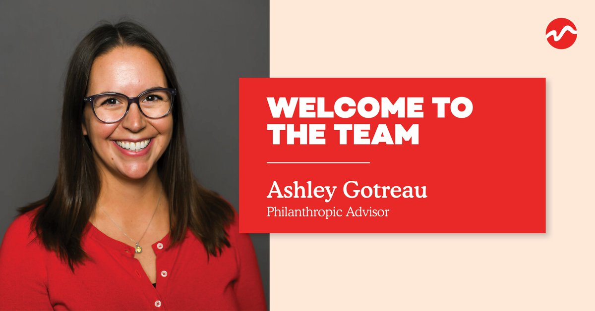 We're thrilled to introduce our newest staff member! As a Philanthropic Advisor, Ashley Gotreau will work with our fundholders to help them realize their giving goals in the community. Welcome, Ashley!