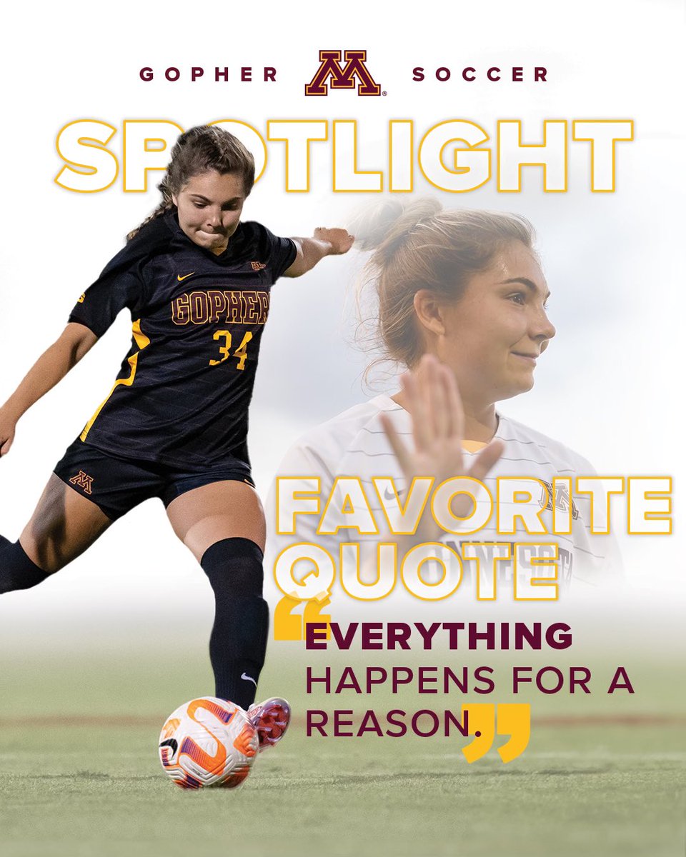 Gopher Soccer Spotlight: Khyah Harper💫

#ThisIsHome | #Gophers〽️