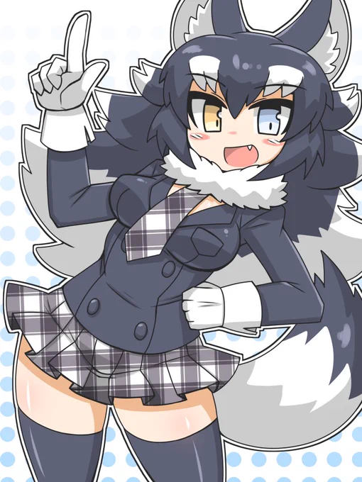 タイリクオオカミ(再) 