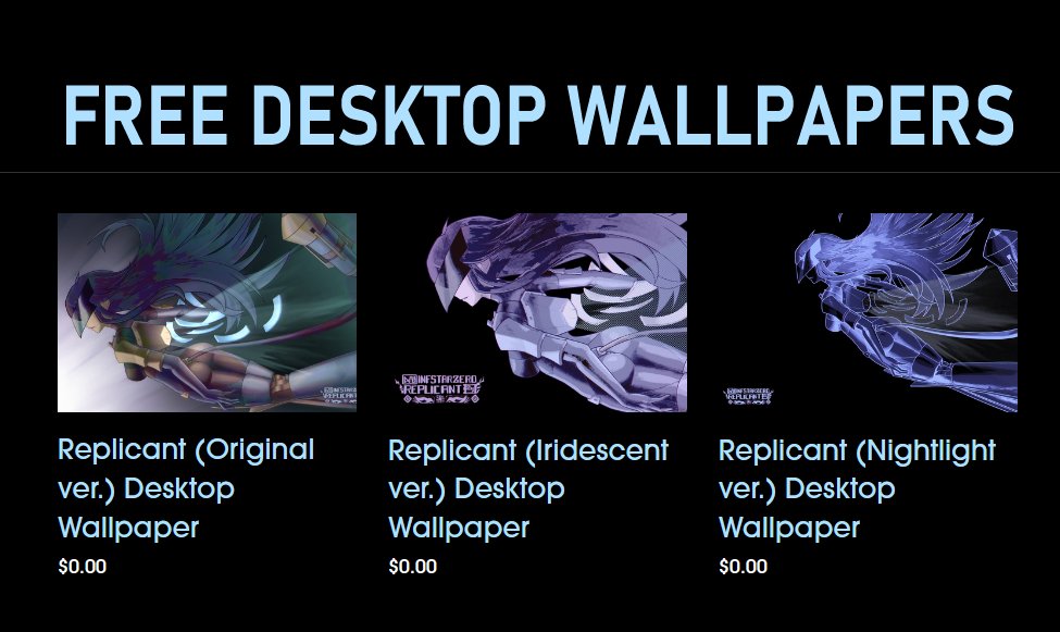 #INFSTARZERO offers one-of-a-kind desktop wallpapers at no cost!

Snag a Replicant themed wallpaper for your personal computer today!

infstarzero.com