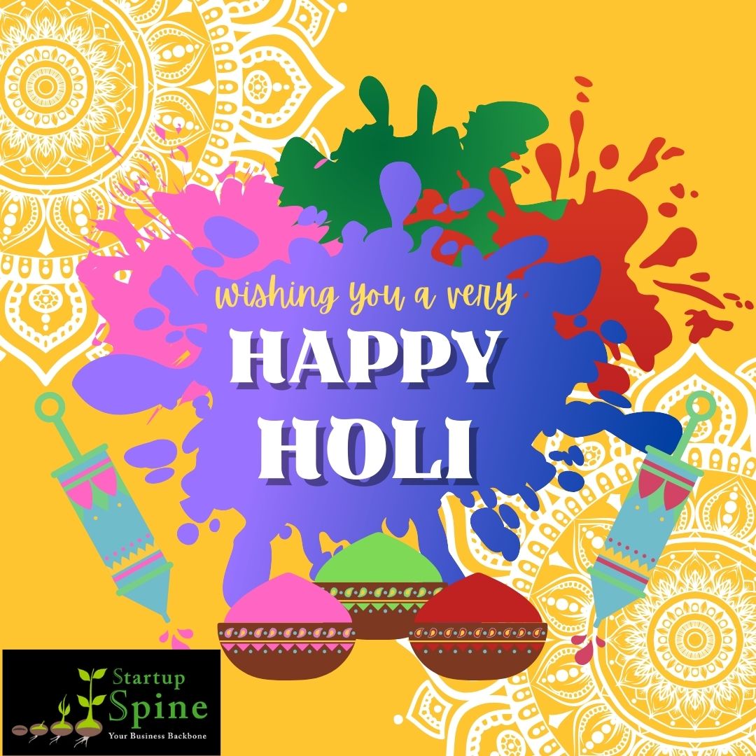 StartupSpine's tweet photo. Happy Holi.. 
#Startupholi https://t.co/csUtymdTGM