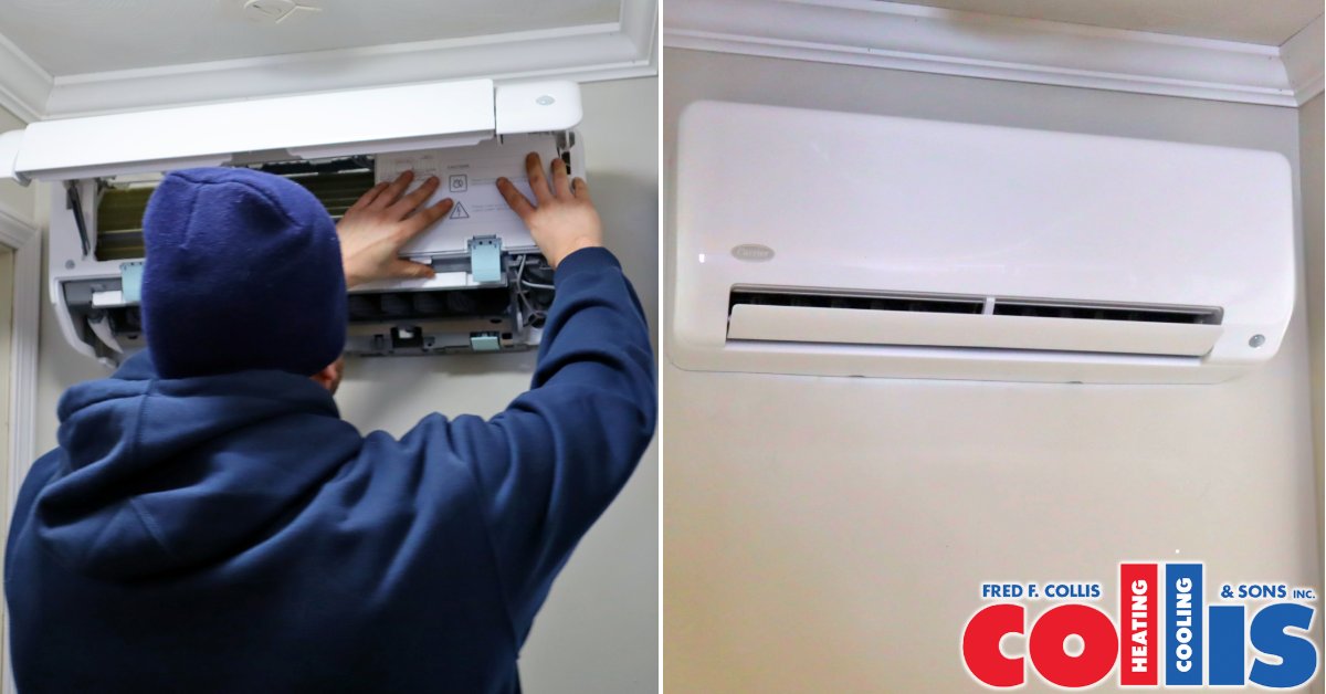 Looking to boost home comfort and #EnergyEfficiency? A ductless mini-split system may be a great option for your home! Contact us for more information & to learn about current savings programs available. As always, we're thrilled to provide you with a free estimate!#HVAC #UticaNY