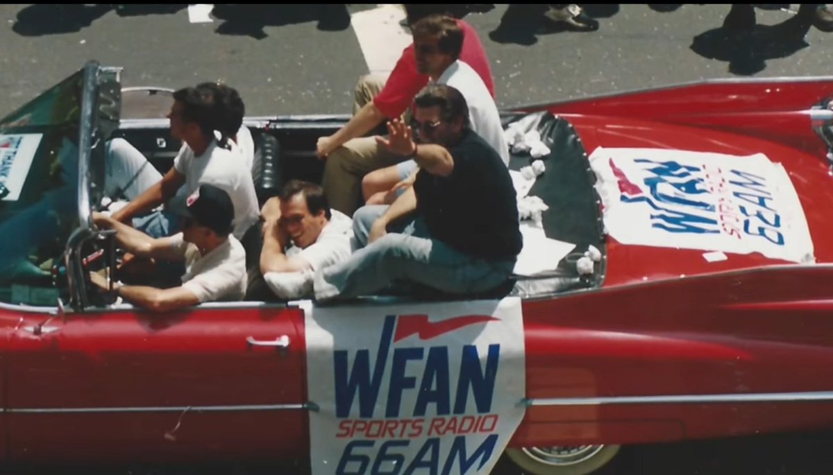 Francesa and Russo taking a victory lap at the NY Rangers parade in '94 was some shit. They didn't watch three games between them all year.