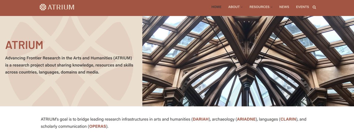 ATRIUM is delighted to announce the launch of our new project website, which can be accessed over at atrium-research.eu ⬇️⬇️⬇️⬇️⬇️⬇️⬇️⬇️⬇️⬇️⬇️⬇️⬇️⬇️