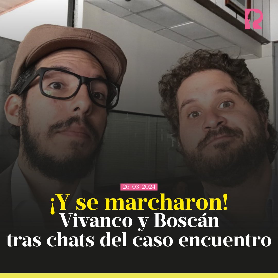 realidades593's tweet photo. ¡SE FUERON DEL PAÍS! 

Los periodistas de La Posta, Andersson Boscán y Luis Eduardo Vivanco salieron del país, aparentemente tras conocerse vínculos en el caso encuentro. 
#Urgente #Vivanco #Bocan #LaPosta https://t.co/5M0WNll52K