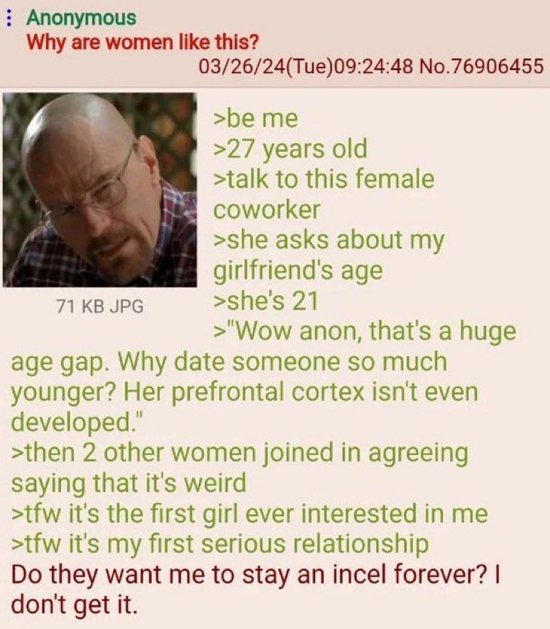 Greentext Poster tweet media