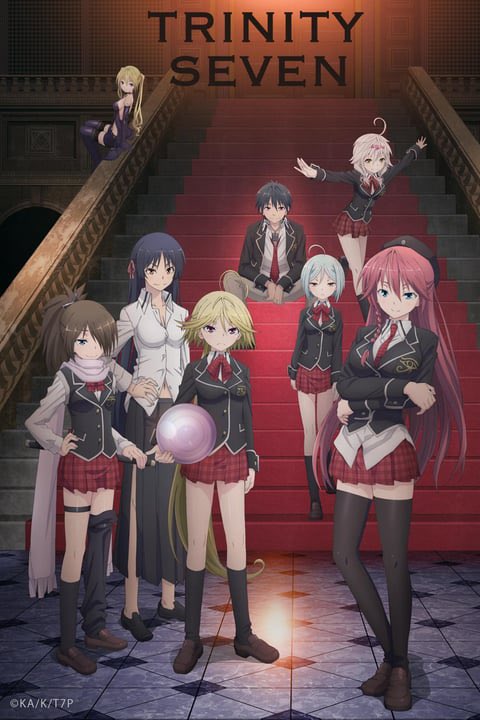 Laukomotive's tweet image. Rewatch #TrinitySeven ça part !