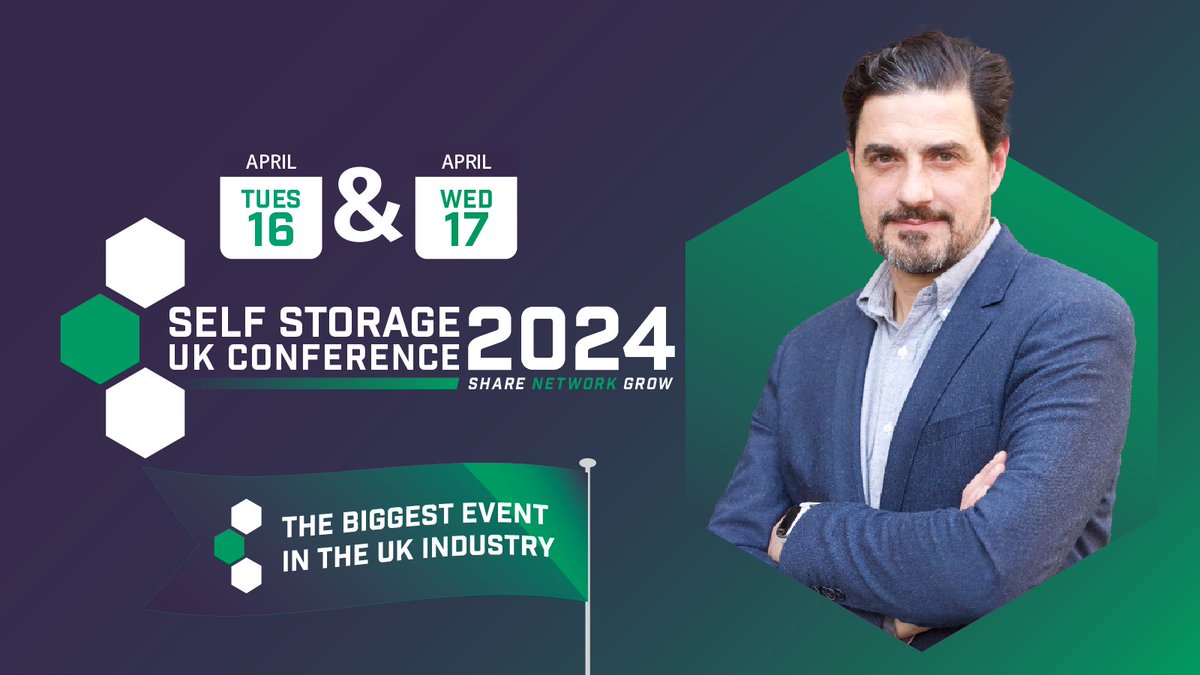 Just 3 weeks to go until the event of the year in the self storage industry, chaired by <a href="/alexisconran/">Alexis Conran</a>. A big thank you to Platinum Sponsors, <a href="/adaptainer/">Adaptainer</a>, <a href="/CleveContainers/">Cleveland Containers®</a>, <a href="/JanusEurope/">Janus International Europe</a>,@Kinnovis, <a href="/KuboidUK/">Kuboid</a>, <a href="/RADicalSystems/">RADical Systems</a> and <a href="/storasoftware/">Stora</a>. 
🔗tinyurl.com/4kh4wxjd
#SSAUK2024