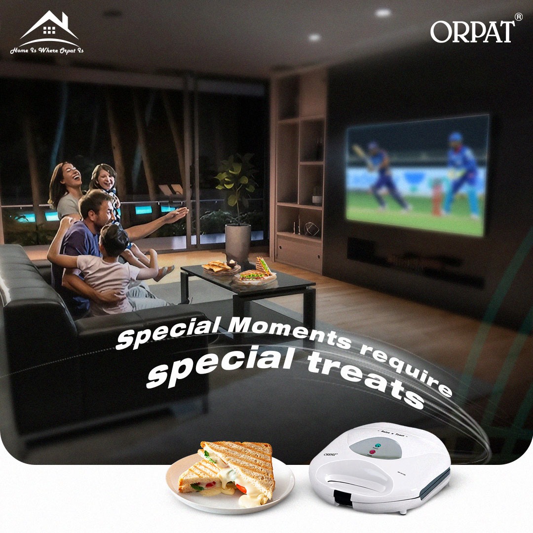 Game on, snacks ready! Elevate your match day experience with ORPAT. orpatgroup.com #Orpat #OrpatGroup #CricketWithOrpat #SnackTime #FamilyFun