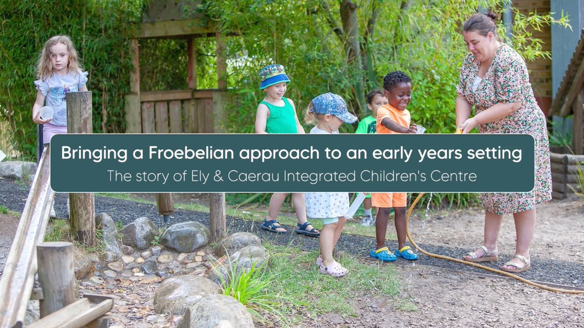 We've just added a new short film to our website - educators @the_ECCC tell their story & explain the difference Froebelian practice has made to them and the children they work with. Watch it here: froebel.org.uk/case-studies/b… #EarlyYears #Froebel #earlyeducation