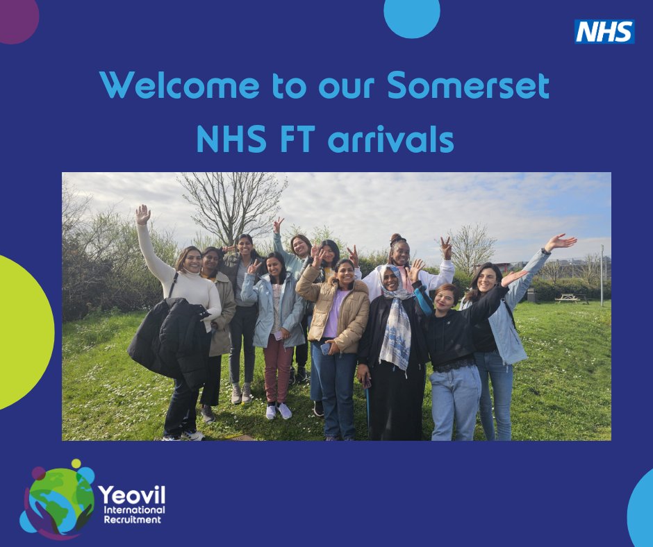 Welcome to our newest arrivals at Somerset FT who have landed this morning. 🌏✈️ We hope you enjoy your first few weeks settling in to the Trust. 🏨 Thank you for choosing Yeovil International Recruitment. 🫶 #NHS #internationalrecruitment #newarrivals #welcome #nurse