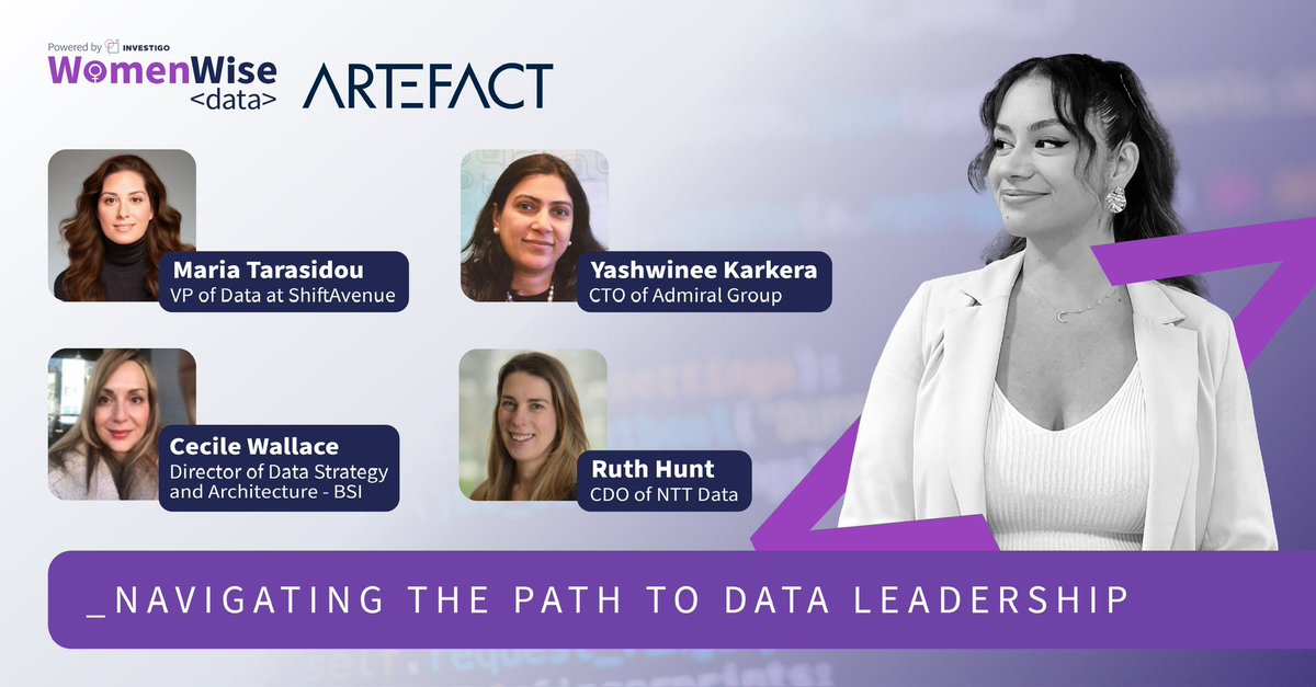 MsKTCG's tweet photo. If you or someone you know works in Data, I'm hosting an event in London on the 11th April on the path to data leadership

Tickets are free, there will be drinks and canapés, a live Q&amp;A session and networking. Register here- 

https://t.co/0dGQZ088oP https://t.co/akbA7EyvQa