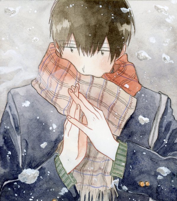 「男の子 冬」のTwitter画像/イラスト(新着)