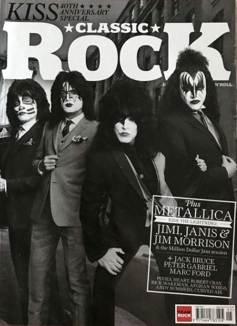 #KISSTORY - March 26, 2014 - @ClassicRockMag issue #196 hit the stands with KISS on the cover! A special Limited Edition Collector's Folio containing 4 exclusive copies of the issue was released to celebrate the 40th anniversary of the first KISS album. You own this one,