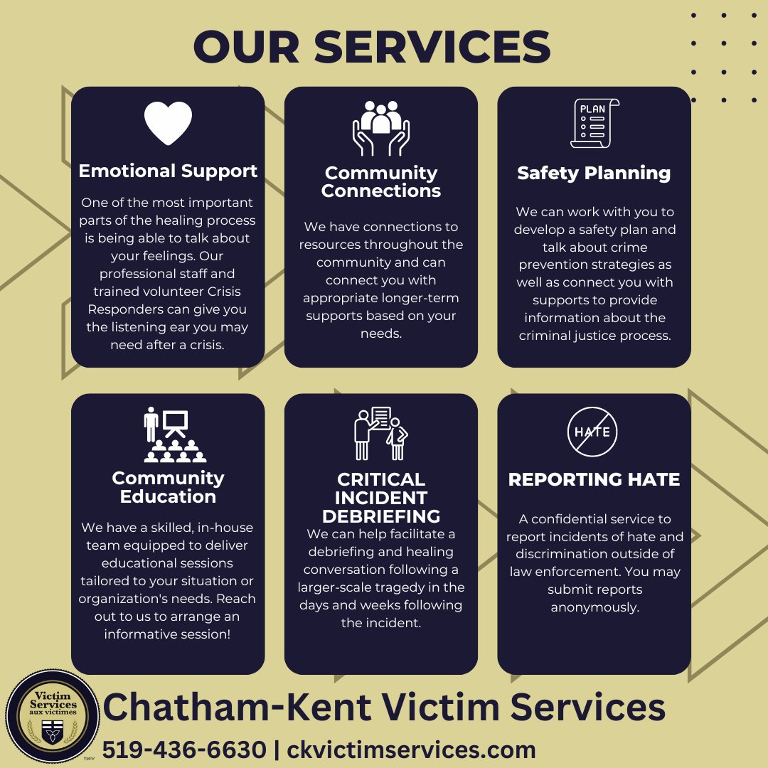 CK Victim Services tweet media