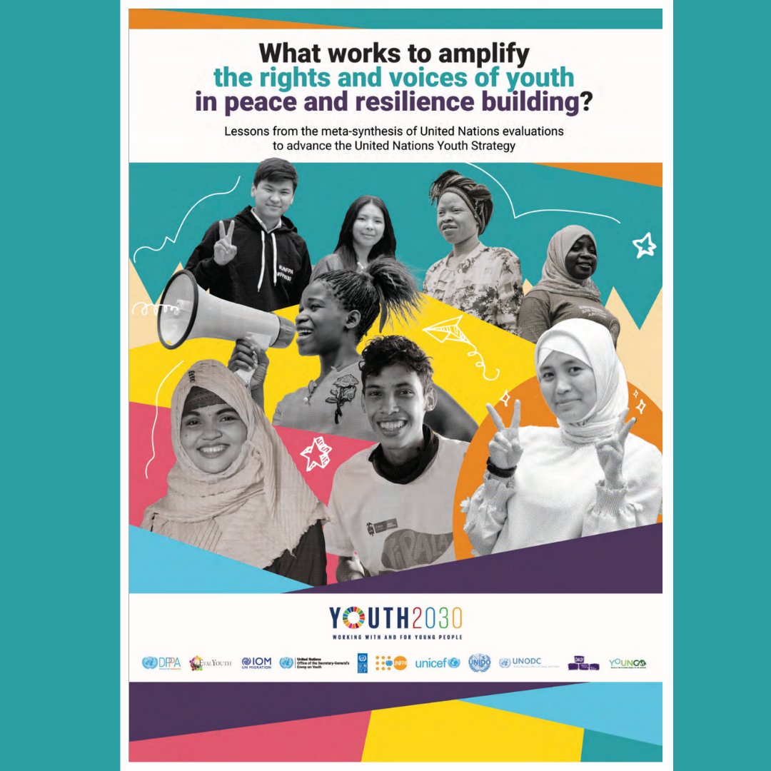 Marco Segone (@msegone) on Twitter photo How can we break barriers & pave the way for meaningful youth participation in peace & resilience building?
Karen Cadondon <a href="/unfpa_eval/">UNFPA Independent Evaluation Office</a> is at <a href="/iascch/">Inter-Agency Standing Committee (IASC)</a> Peace Dialogue sharing lessons from the meta-synthesis of UN evaluations to advance the UN Youth Strategy
#Eval4Youth How can we break barriers & pave the way for meaningful youth participation in peace & resilience building?
Karen Cadondon <a href="/unfpa_eval/">UNFPA Independent Evaluation Office</a> is at <a href="/iascch/">Inter-Agency Standing Committee (IASC)</a> Peace Dialogue sharing lessons from the meta-synthesis of UN evaluations to advance the UN Youth Strategy
#Eval4Youth