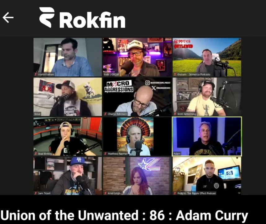 A True Honor To Have The #PodFather & Host of the #NoAgenda Show #AdamCurry on #TheUnionOfTheUnwanted Last Night. Look Out For It On All The Major Audio Platforms Very Soon! TheUnionOfTheUnwanted.com @adamcurry @officialtripoli @rvtheory6 @samtripoli @obdmpod @macroaggressio3