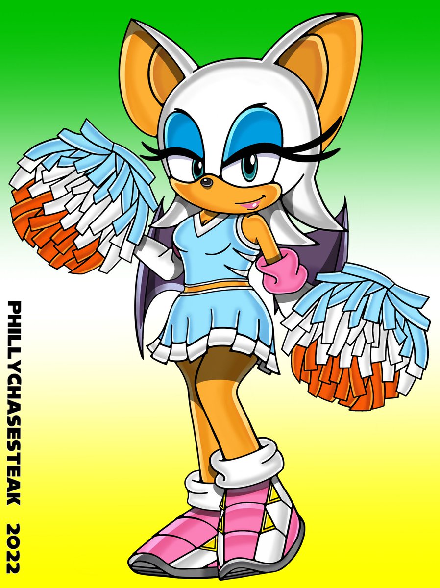 chaseburgerart's tweet photo. Cheerleader Rouge The Bat π€π
#sega #sonic #sonicteam #sonicnextgen #sonicadventure2 #SonicTheHedgehog #sonicheroes #Sonic30thAnniversary #rougethebat #rouge #peppy #pep #cute #cheerleader #cheerleading #cheery #art #fanart https://t.co/aVlcFmsk6r