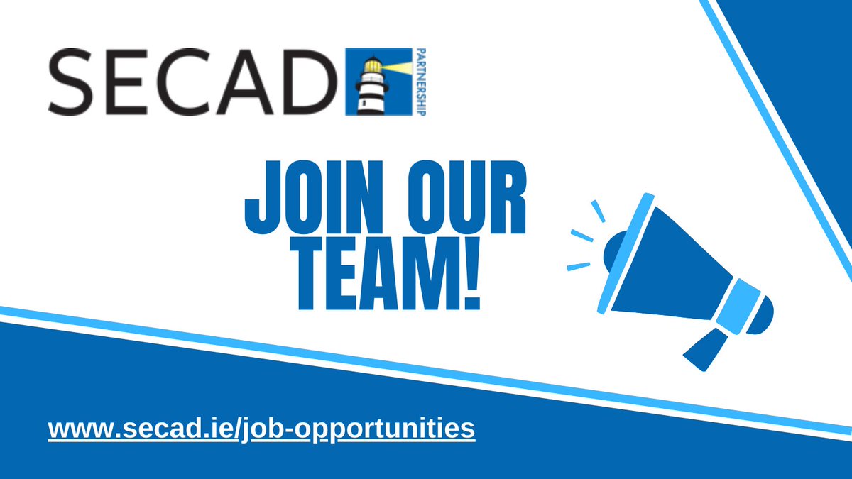Local Area Employment Service (LAES) Caseworker SECAD Graduate Position East Cork Full details can be found at: tinyurl.com/pyjz7pcz Closing date for applications is: Wednesday, 9th April 2024 @ 12:00 pm