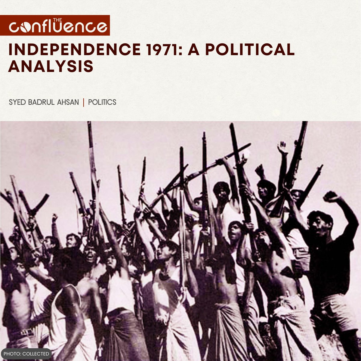 #Bangladesh gained #independence through a #LiberationWar, unlike 🇳🇪 & 🇵🇰 who negotiated their independence. 🇧🇩 was in no way a successor state of 🇵🇰, rather a vision that emerged from years of subjugation.

Read S. Ahsan's take on #IndependenceDay here 👇
theconfluence.blog/independence-1…
