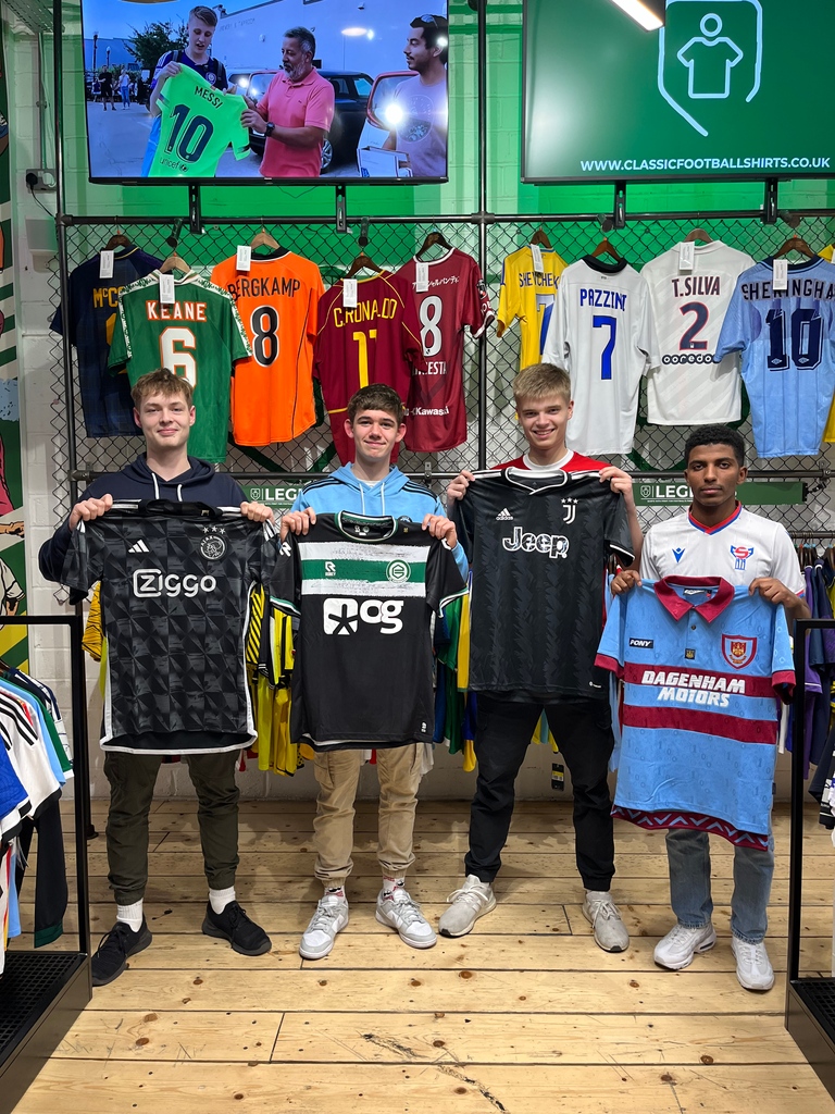 Not a bad lineup... thanks for visiting Classic Football Shirts London!