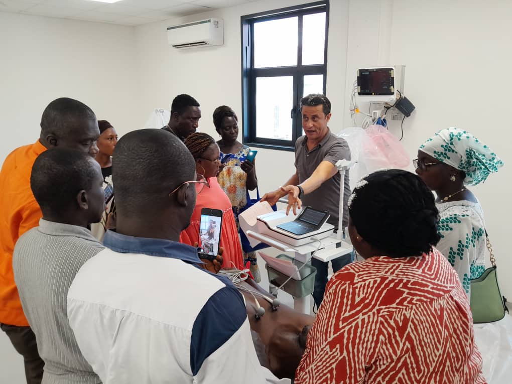 NMSILTD's tweet photo. As part of our hospital programmes we include equipment Installation, Commissioning and Maintenance training for the hospital staff. Recently the training took place in Kumawu, Ghana, and Bouaké, Côte d'Ivoire in preparation for the handover of the hospitals. https://t.co/IIFHp3HVa8