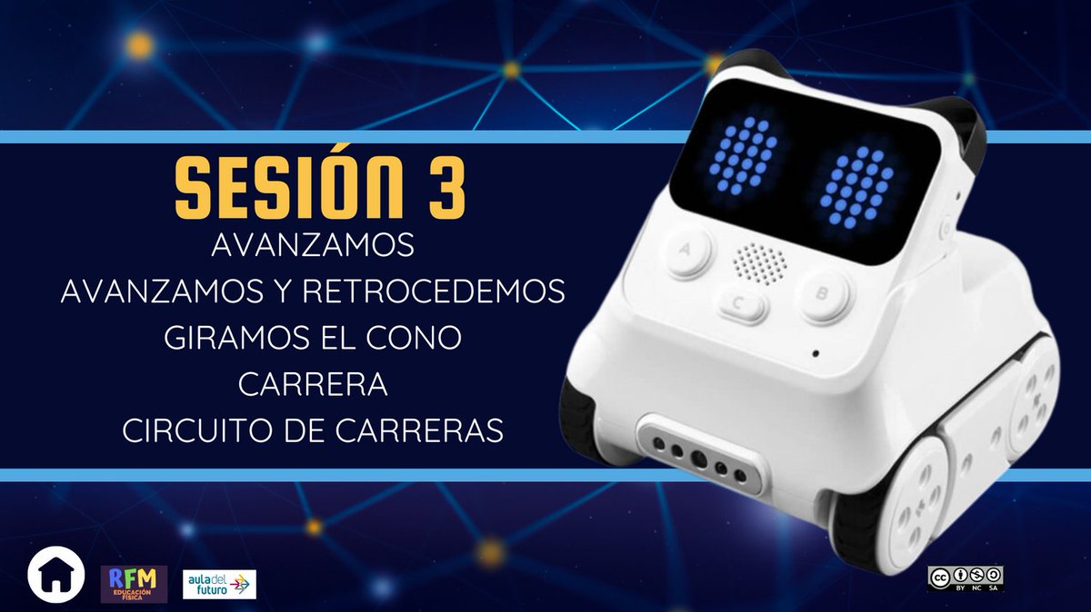 Sesión 3 UD" Programamos con Codey Rocky" para Ed. Primaria

Movimientos y carreras

#pensamientocomputacional
#auladelfuturo

canva.com/design/DAGAjpN…