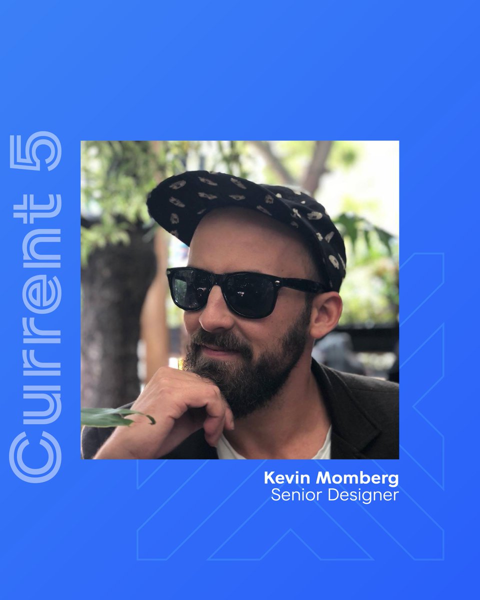 VML_ZA's tweet photo. Our latest #Current5 comes courtesy of Kevin Momberg, senior designer at VML, who has delivered an amazing list of things keeping him entertained and enlightened right now! https://t.co/Ji6sCDbzOl
