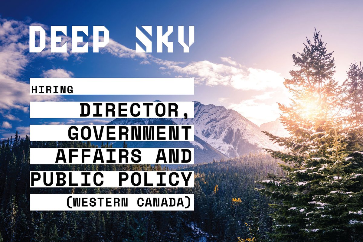 In preparation for national expansion, we're looking for a Director, Government Affairs & Public Policy in Western Canada. Join us in shaping the legislative + regulatory landscape while combatting climate change through #carbonremoval. linkedin.com/jobs/view/3866…
