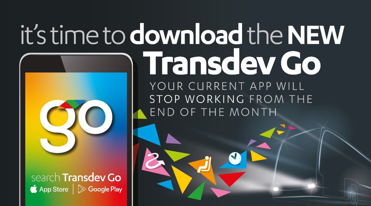 ⚠️Have you downloaded the new #TransdevGo yet? 📱There’s only a few days left before the old app is switched off. Make sure you’re ready. ℹ️Read more inc FAQs > l.linklyhq.com/l/1wpSh