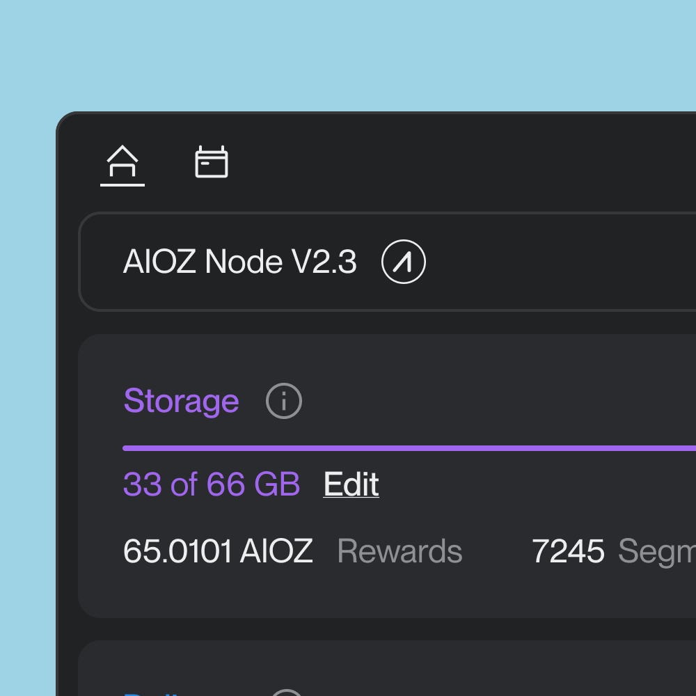 The AIOZ Node is the easiest way to get started in the world of #DePIN. 

Running in the background and launching automatically when you start your computer, the AIOZ Node App rewards you in $AIOZ for your spare computing resources.

Want to know how to start in 3 steps? 👇

1⃣