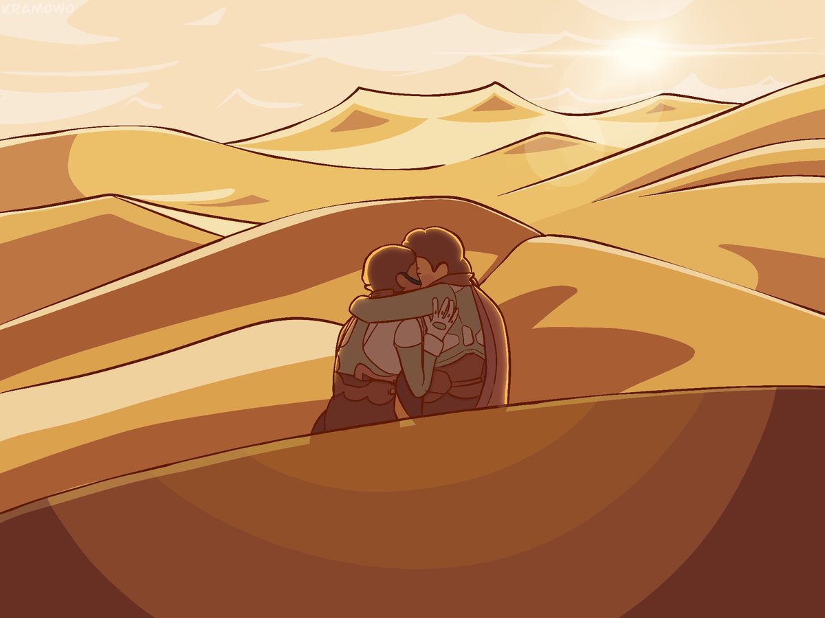 “I will love you as long as I breathe” Paul Atreides and Chani from #dune #dunepart2 🧡