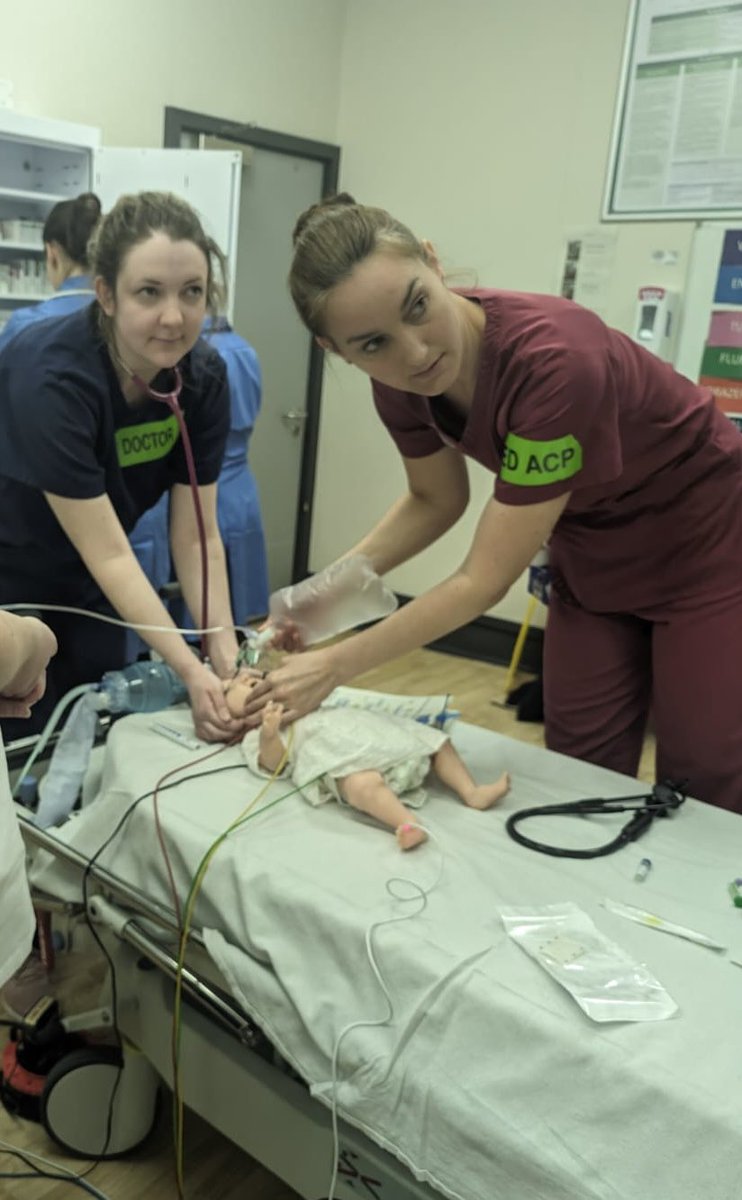 HILS (@hullsimulation) on Twitter photo Had a great time at our monthly paediatric ED sim today! Baby Daisy is all better now.
If you'd like to organise some sim teaching in your ward or area, please contact anna.robson5@nhs.net
#nhs #simulation #clinicalskills Had a great time at our monthly paediatric ED sim today! Baby Daisy is all better now.
If you'd like to organise some sim teaching in your ward or area, please contact anna.robson5@nhs.net
#nhs #simulation #clinicalskills