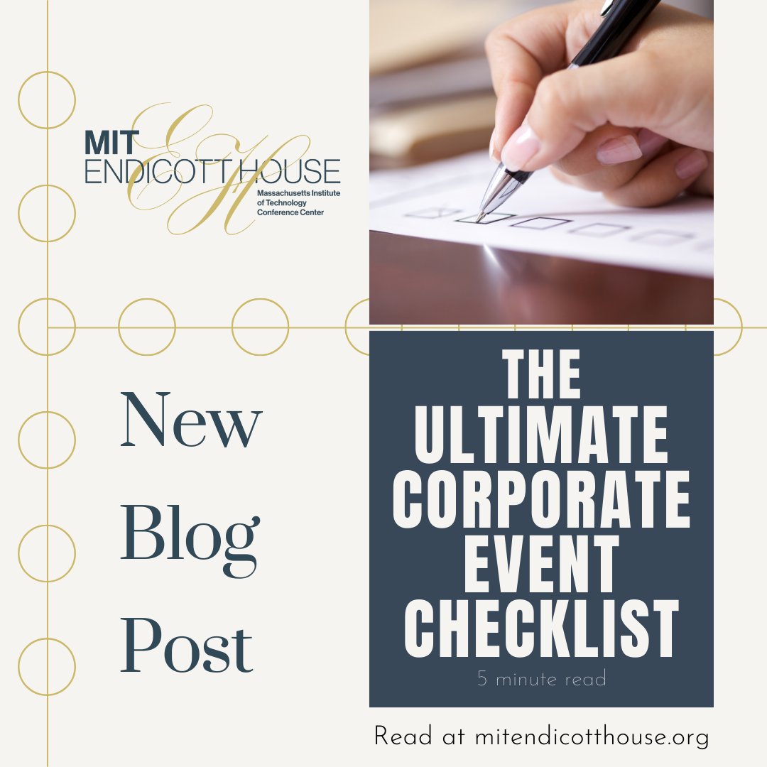 New blog has arrived! This one is going to be great for all you planners out there: The Ultimate Event Planning Guide. This is a step-by-step guide to everything you need when planning an off-site meeting, corporate event, academic conference, or more. mitendicotthouse.org/corporate-even…